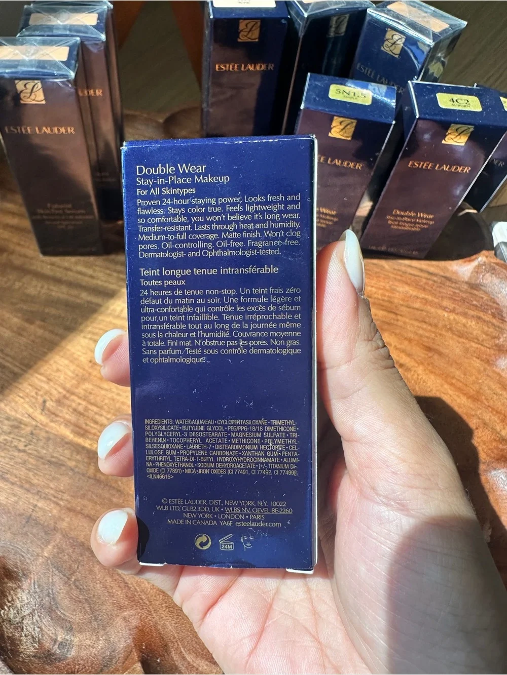 4C2 AUBURN Estee Lauder Double Wear Stay-in-Place Makeup